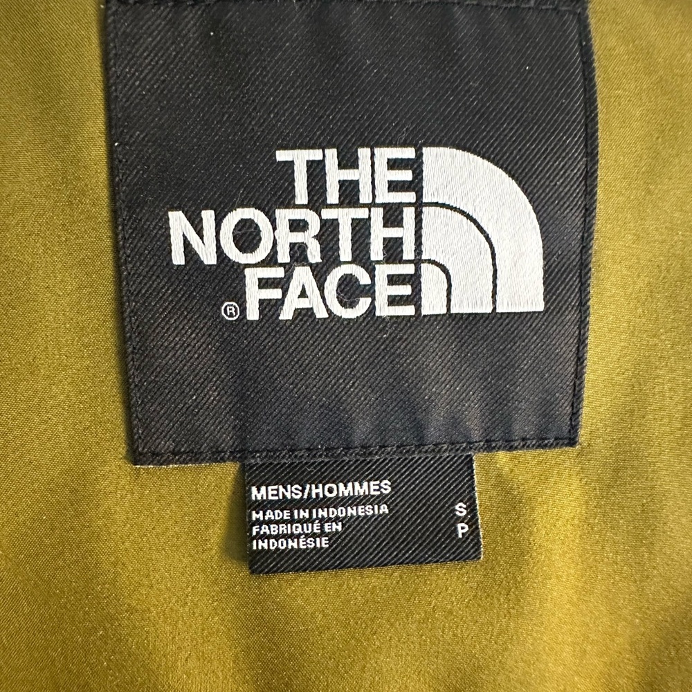 Men’s The North Face Olive and Charcoal Hooded Jacket - Picture 10 of 16